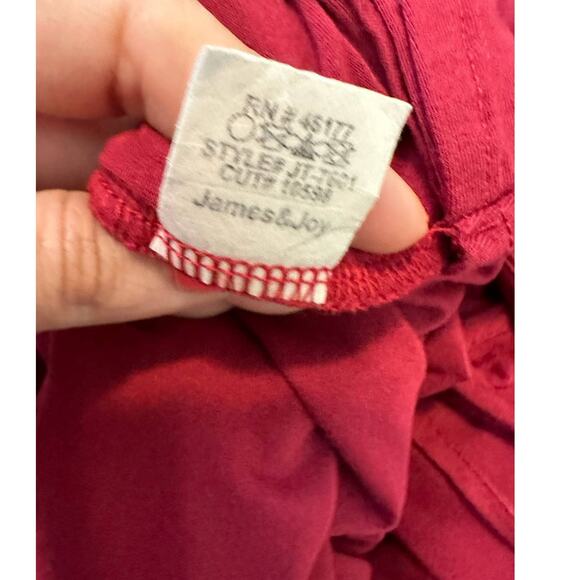 James & Joy red cold shoulder tunic top size Small - Picture 5 of 11